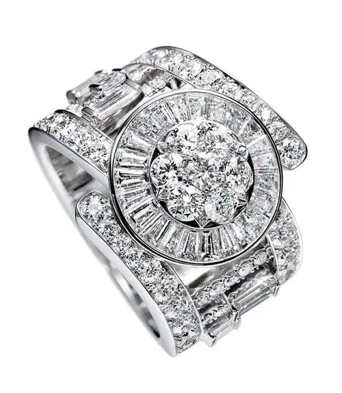 把钻石嵌在女人肌肤上 海瑞温斯顿高级珠宝