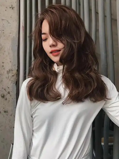 脸方脸很适合的法式烫发细软发质福音