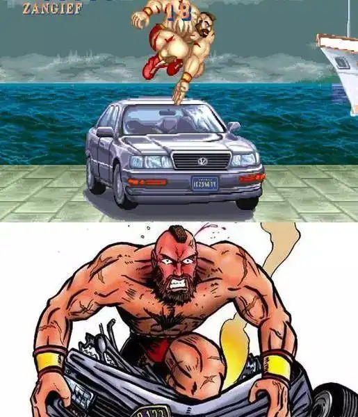 街机游戏《街头霸王2》那些有意思的设定,技能居然还能这么玩