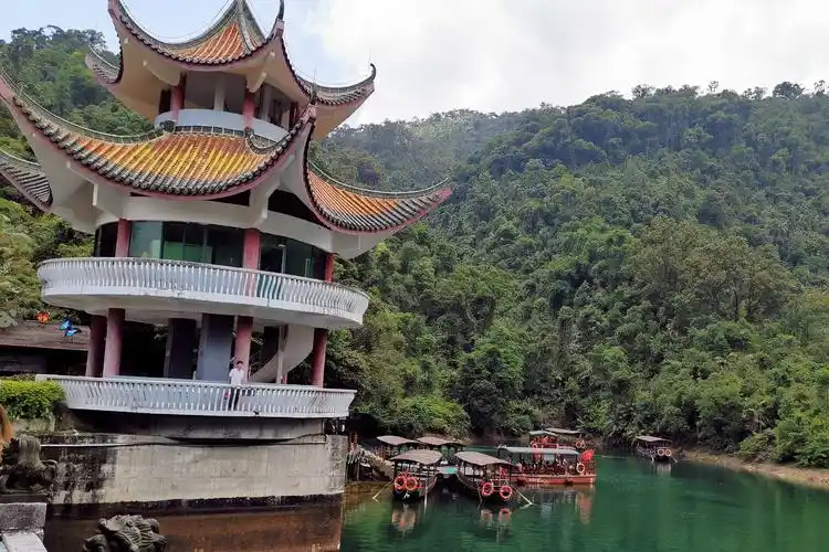 北回归线上的绿宝石大鼎湖森呼吸肇庆鼎湖山景区盘山路3