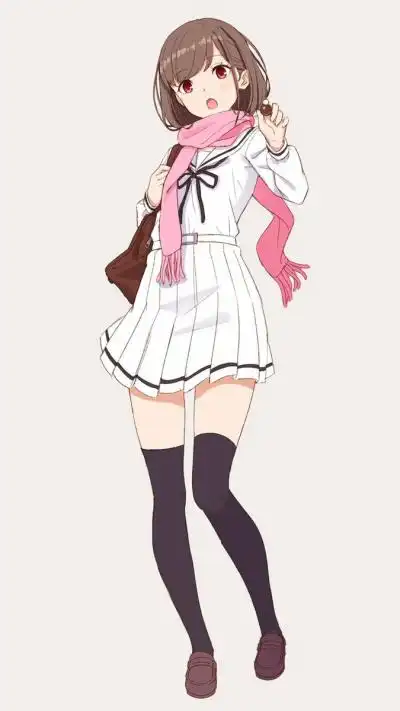 动漫女全身立绘