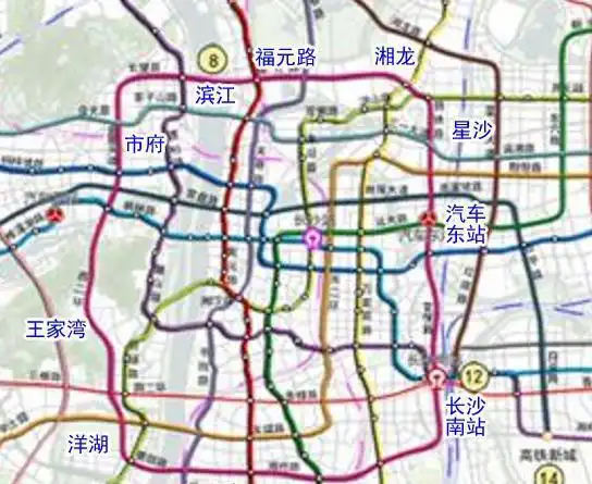 大惊喜长沙地铁8号线纳入湘江新区新规划