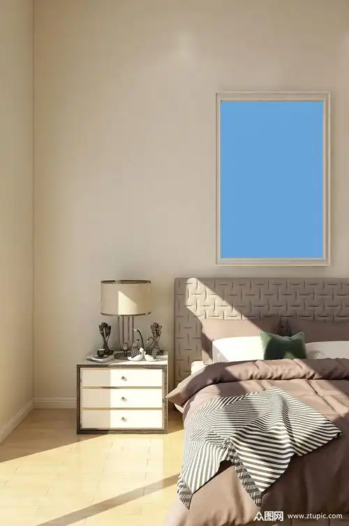 简约大气室内画框样机