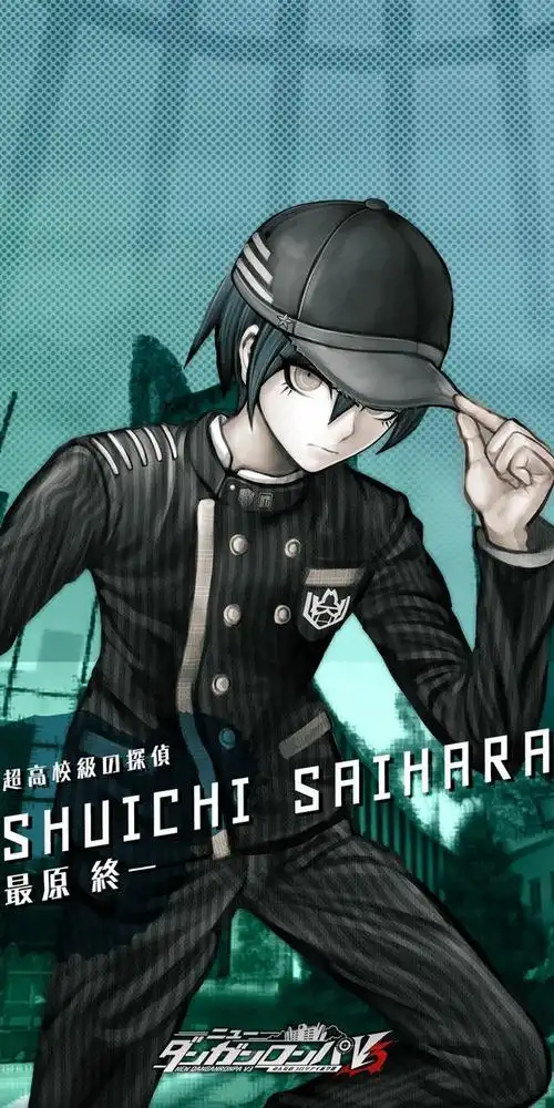 弹丸论破最原终一全面屏壁纸下拉最后欣赏最原女装