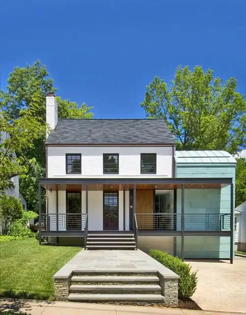 【家居鉴赏】马里兰州小镇的美式loft混搭别墅