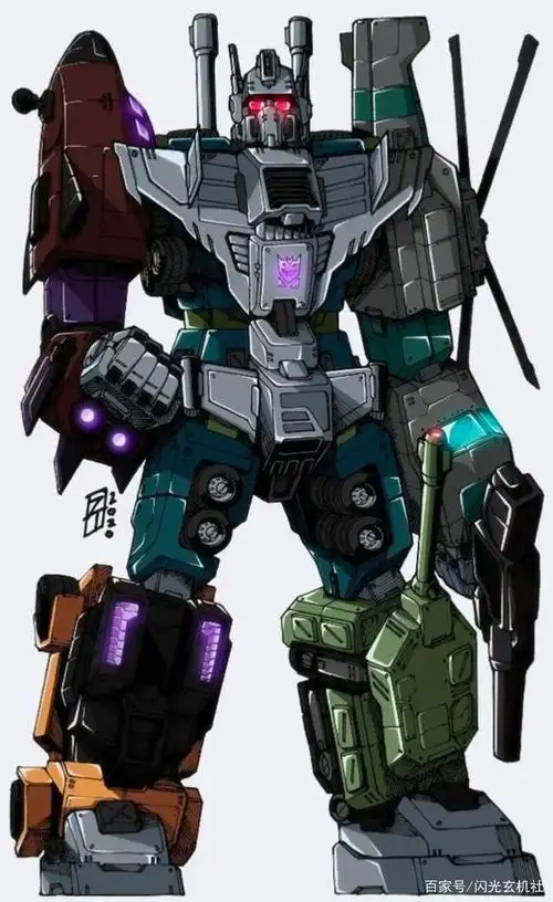 变形金刚衍生绘本混天豹站姿