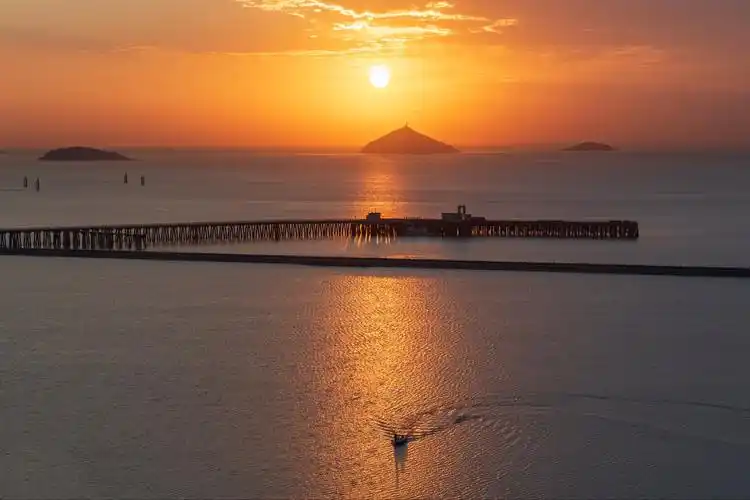 美丽金山(日出日落)