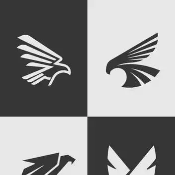 动物图形灵感设计,老鹰logo设计灵感分享