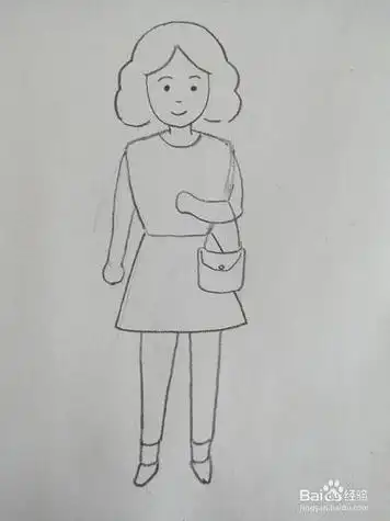 妇女节妈妈简笔画儿童画卡通怎么画