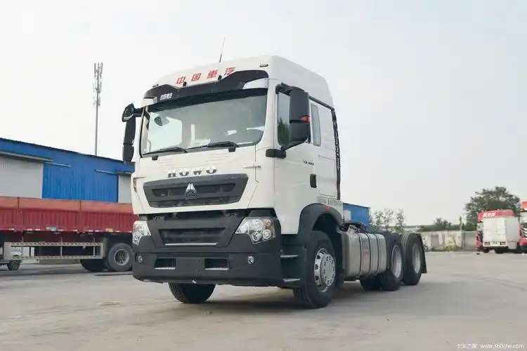 【图】中国重汽 howo tx7重卡 430马力 6x4 牵引车(zz4257v324ge1)