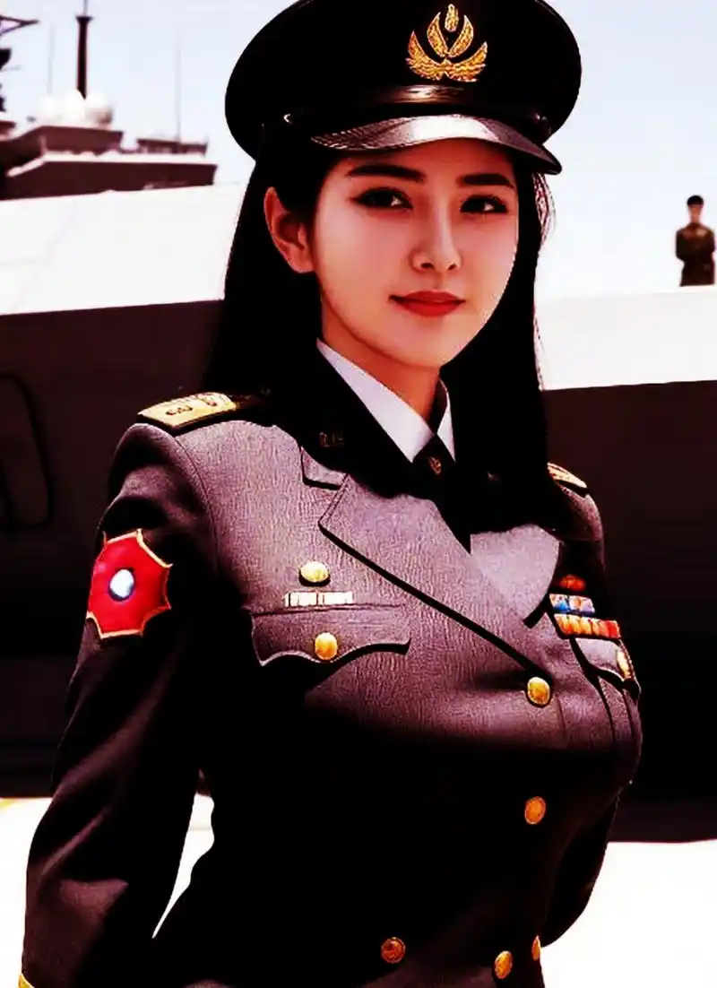 作为一名女警察,很多韩国人都称她为"韩国最美女警".