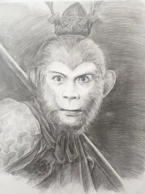 素描美猴王