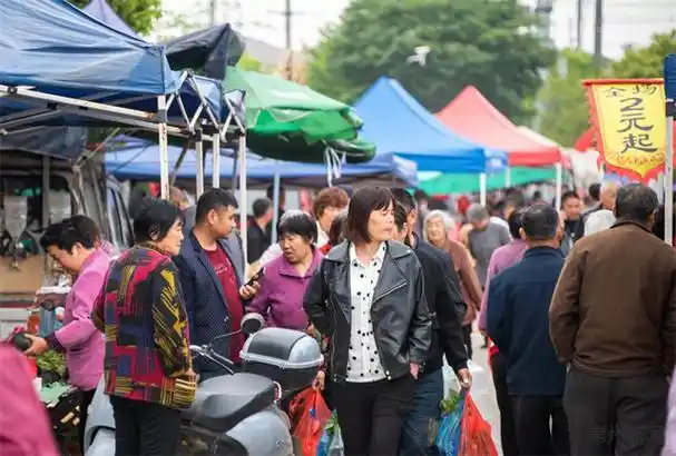 常州新北来魏村赶集感受最真实的市井生态