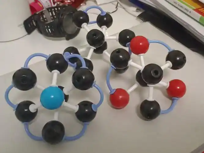 球棍模型自制陀螺