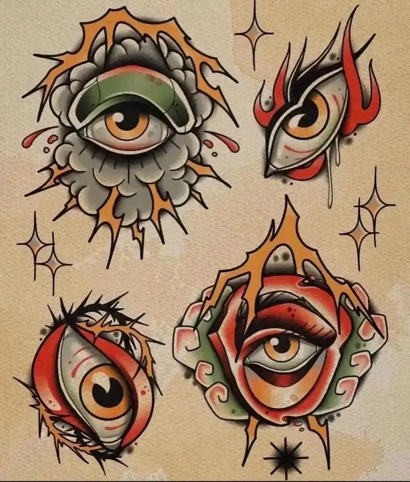 old school.#手稿分享 #tattoo #作品分享 - 抖音