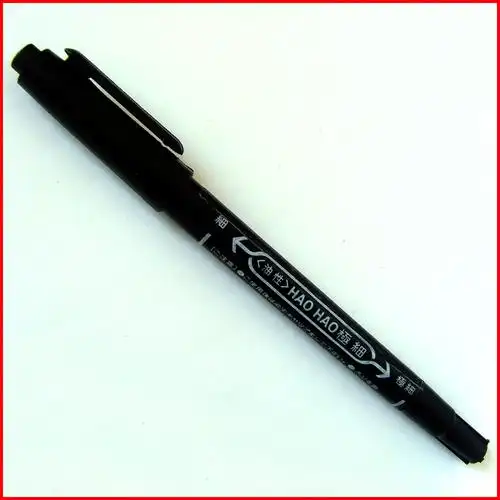 勾线笔 儿童绘画笔 描边勾线 红蓝黑色三色可选