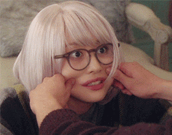 新垣结衣gakki治愈美女捏脸gif动图_动态图_表情包下载_soogif