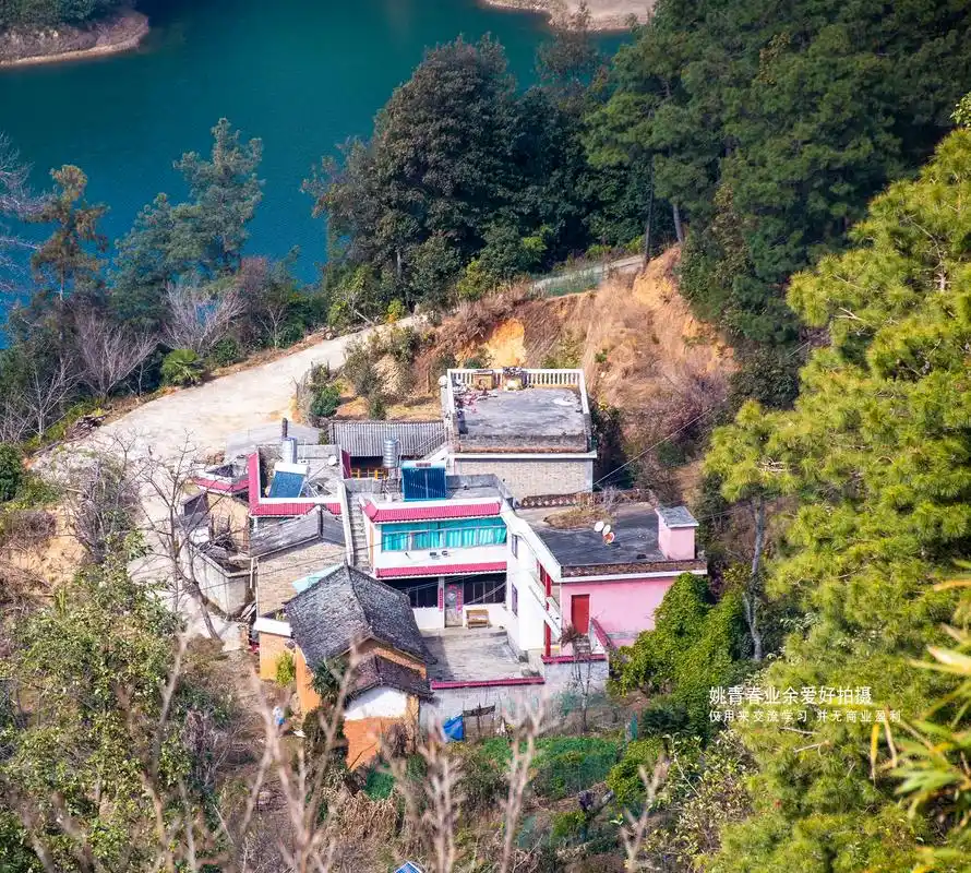 云南省临沧市凤庆县自然山水风景乡村风光.