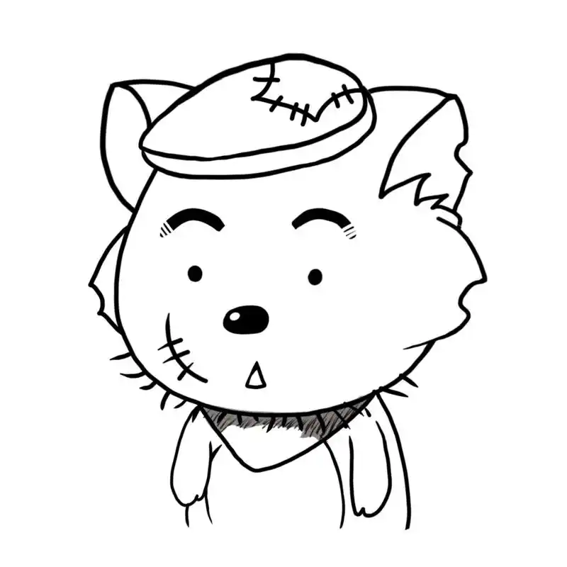 灰太狼#绘画#灰太狼简笔画#临摹 - 抖音