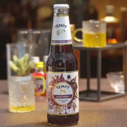 丹麦诱惑8号车厘子味啤酒一瓶