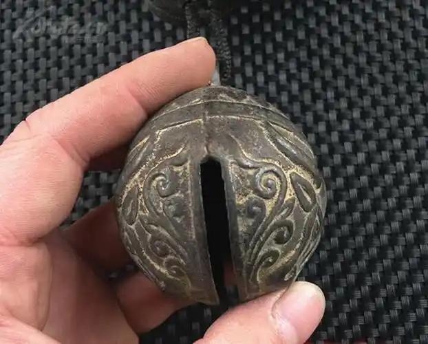 【图】晚清纯铜牛头铃铛一个(感恩大回馈,全场一件包邮),拍品信息