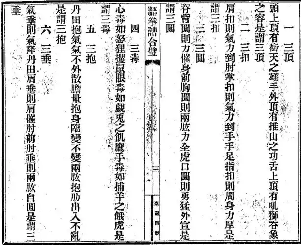 形意拳大师李存义传形意拳五行连环拳谱合璧