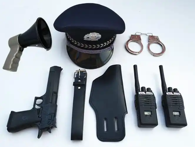 圣迪凯儿童黑猫警长玩具枪套装小特警装备男女童小警察交警大盖帽
