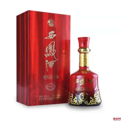 西凤酒系列鸿运万年19971999黄金钻石