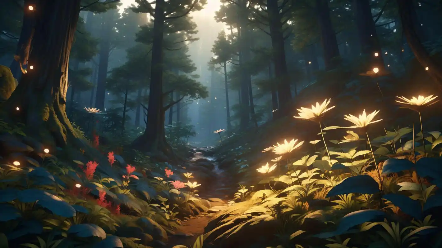 3d三维立体森林壁纸,带你进入奇幻世界99