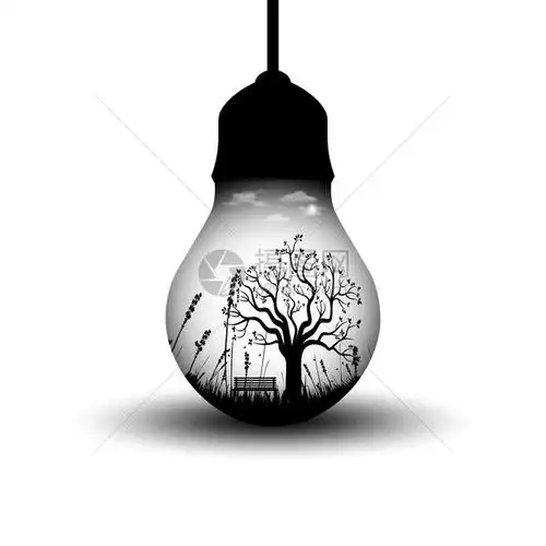 创意设计灯泡插画图片下载-正版图片305306294-摄图网