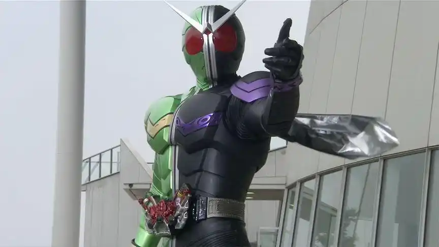 《假面骑士w》翔太郎和菲利普合体成了w疾风王牌极致形态(二)