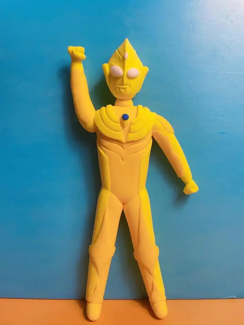 六种形态迪迦奥特曼粘土作品展示(二次)本次分享迪迦奥特曼石像 - 抖