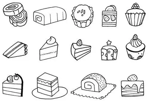 蛋糕怎么画蛋糕怎么画简单又好看漂亮