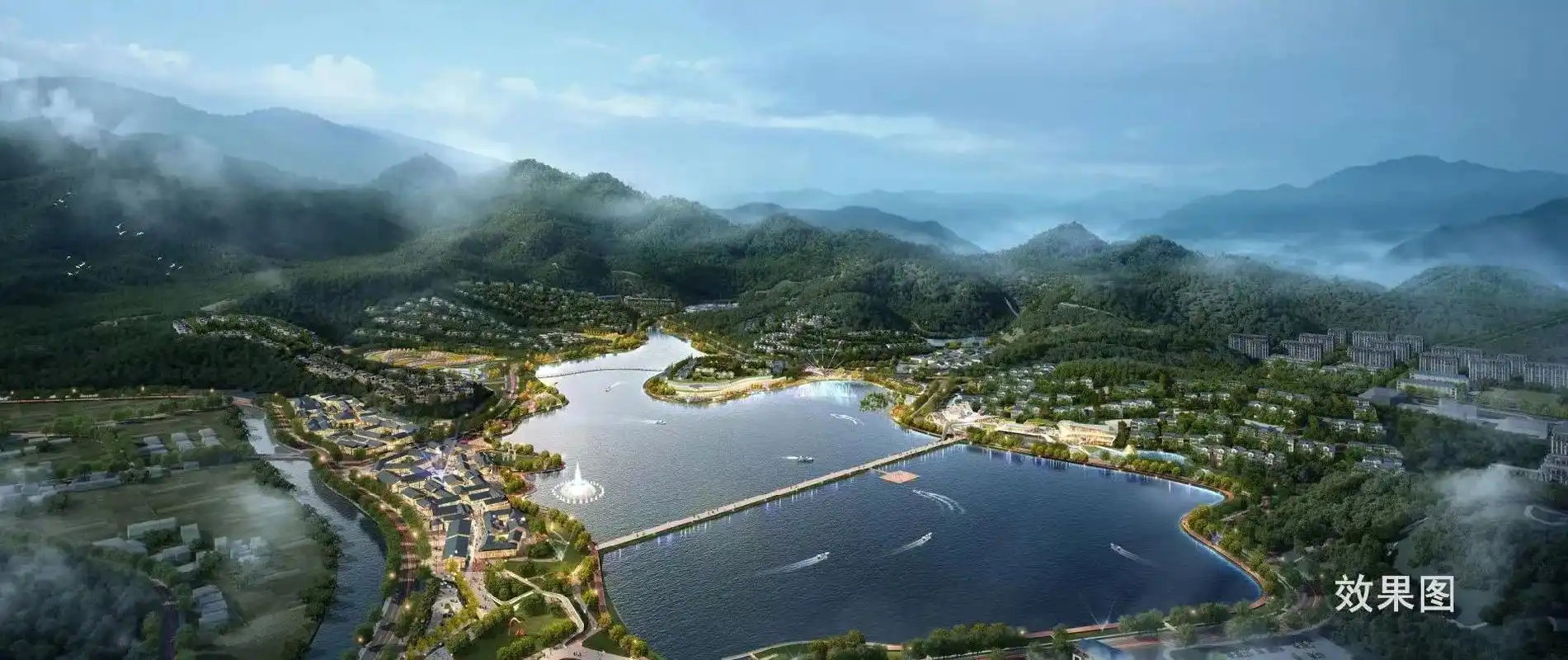 杭州市萧山区仙女湖小镇大师作品 建面约220-310㎡湖山院 - 抖音