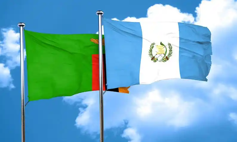 赞比亚,旗帜,危地马拉_高清图片_全景视觉