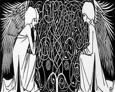 angels art canvas poster print artwork