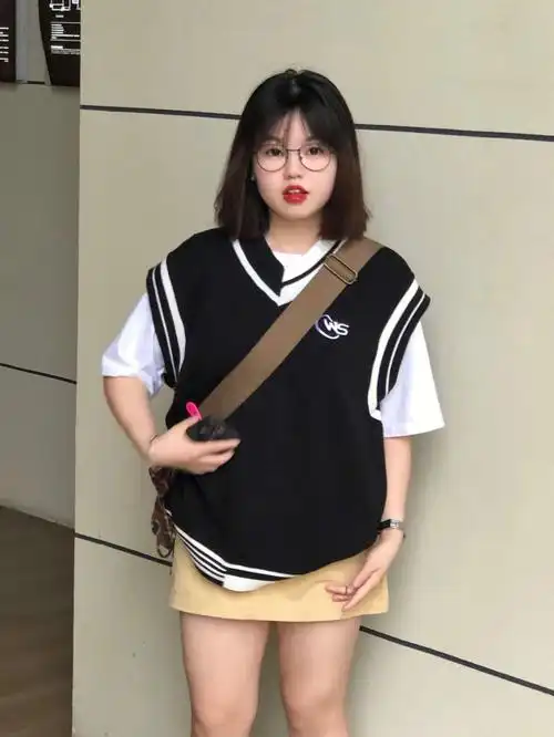 155110斤微胖穿搭拜托这样穿真的很绝