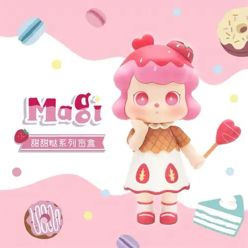 luckymix麦琪magi盲盒甜甜哒系列可爱潮玩少女心手办送礼桌面摆件