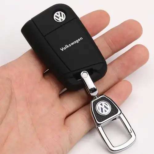 正品汽车钥匙套硅胶包大众新捷达速腾 宝来polo桑塔纳l朗逸男女套 [b