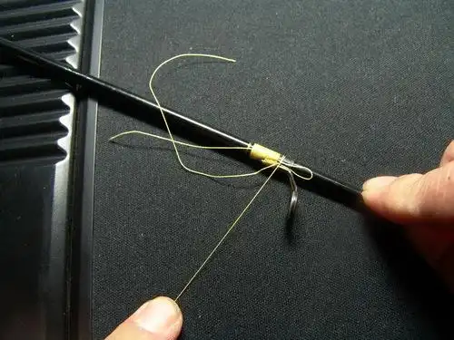 diy手工绑路亚竿导环的详细过程图解
