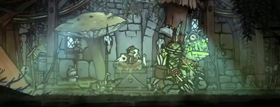 原创钢铁之尾新boss水黄舌绿疣大酋长的女盾卫和妹妹就是芝顿