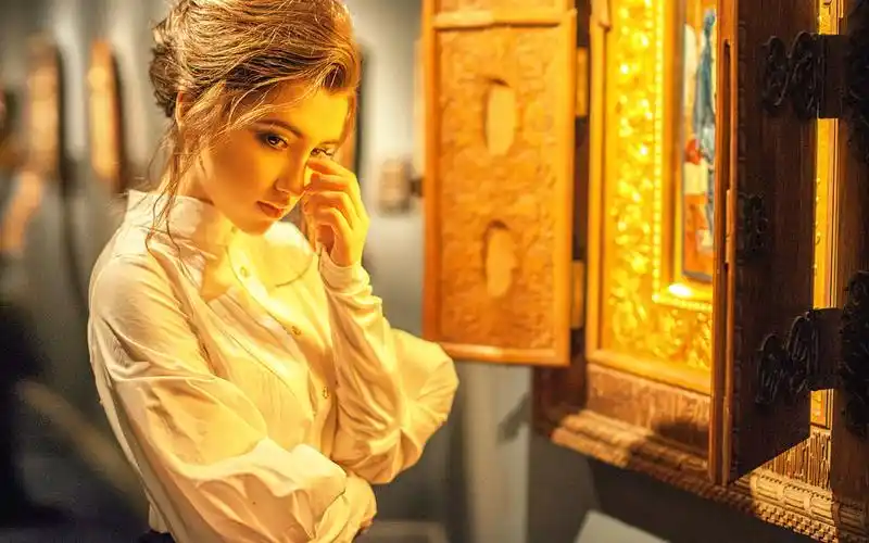 欧美复古时尚美女高清电脑桌面壁纸