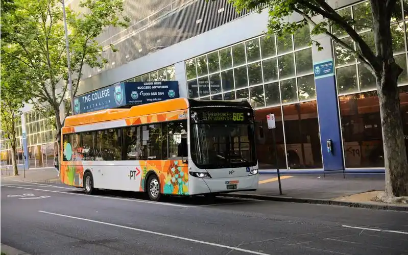 在海外的比亚迪纯电动公交车,声音与国内版本k9ka极其相似·澳大利亚