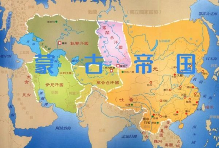 原创成吉思汗和子孙们打下的国土如今都变成了哪些国家