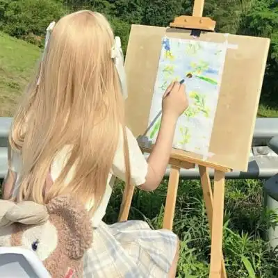 森系仙气真人头像高清好看的温柔女生头像