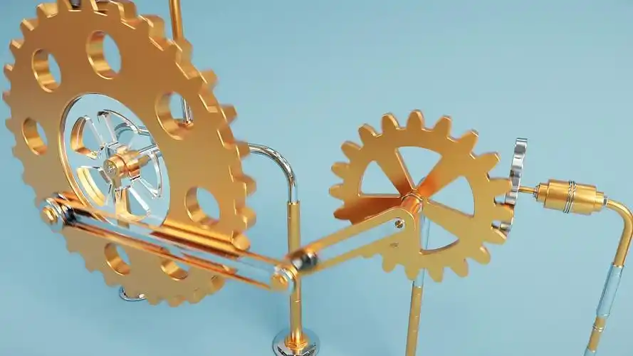 原创机械齿轮装置艺术致我们的生活