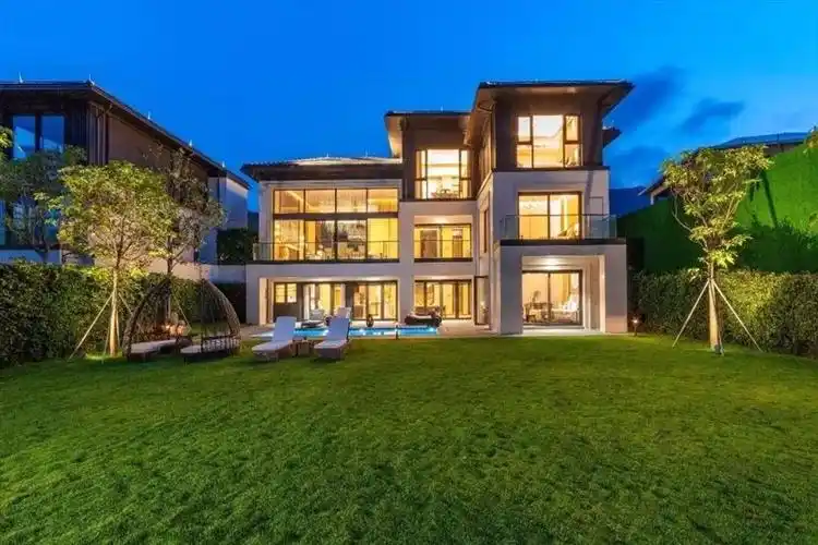 融创海棠湾独栋别墅实景