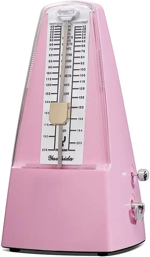 yueshida 乐仕达品牌 传统色系列 音乐机械节拍器 (粉色)