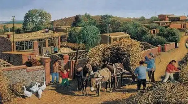 七十年代的农村画面,朴实,幸福,带我们走进曾经