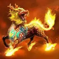 超酷麒麟头像图片大全 炫酷神兽火麒麟头像_微信头像图片大全